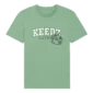 College tee green front